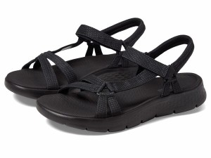 スケッチャーズ レディース サンダル シューズ Go Walk Flex Sandal - Sublime Black/Black