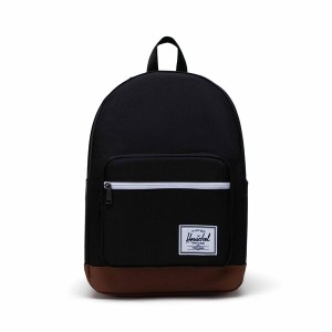 ハーシェルサプライ メンズ バックパック・リュックサック バッグ Pop Quiz Backpack Black/Tan