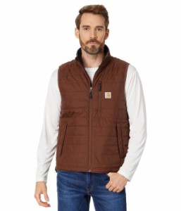 カーハート メンズ コート アウター Rain Defender Insulated Vest Chestnut