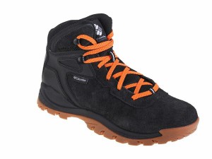 コロンビア メンズ ブーツ・レインブーツ シューズ Newton Ridge BC Black/Bright Or