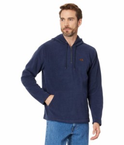 ルーカ メンズ パーカー・スウェット アウター Yukon 1/4 Zip Hoodie Blue Heather