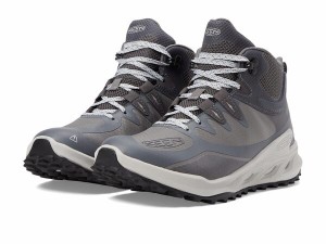 キーン レディース スニーカー シューズ Zionic Mid Waterproof Steel Grey/Magn