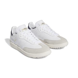 アディダス メンズ スニーカー シューズ Samba Golf Shoes Footwear White/