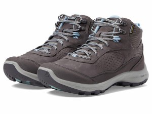 キーン レディース ブーツ・レインブーツ シューズ Terradora Explorer Mid Waterproof Steel Grey/Clea