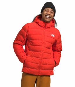 ノースフェイス メンズ コート アウター Aconcagua 3 Hoodie Fiery Red