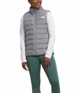 ノースフェイス レディース コート アウター Aconcagua 3 Vest Meld Grey