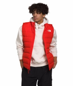 ノースフェイス メンズ コート アウター Aconcagua 3 Vest Fiery Red