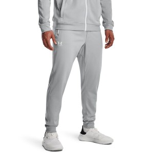 アンダーアーマー メンズ カジュアルパンツ ボトムス Sportstyle Jogger Mod Gray/White