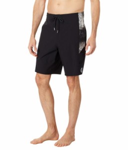 ボルコム メンズ ハーフパンツ・ショーツ 水着 Surf Vitals B Stack Mod 20" Boardshorts Black