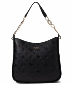 ゲス レディース ハンドバッグ バッグ Galeria Hobo Black