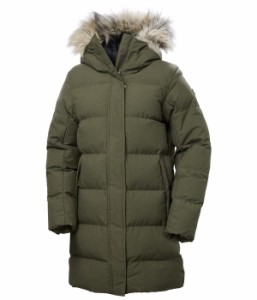 ヘリーハンセン レディース コート アウター Blossom Puffy Parka Green