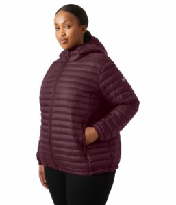 ヘリーハンセン レディース パーカー・スウェット アウター Plus Size Sirdal Hooded Insulator Jacket Hickory