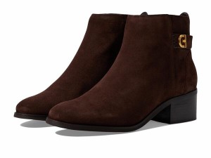 コールハーン レディース ブーツ・レインブーツ シューズ Holis Buckle Bootie Dark Chocolate