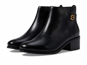 コールハーン レディース ブーツ・レインブーツ シューズ Holis Buckle Bootie Black Leather