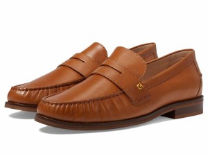 コールハーン レディース スリッポン・ローファー シューズ Lux Pinch Penny Loafer Pecan Leather