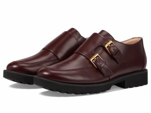 コールハーン レディース サンダル シューズ Greenwich Monk Strap Oxford Bloodstone Leat