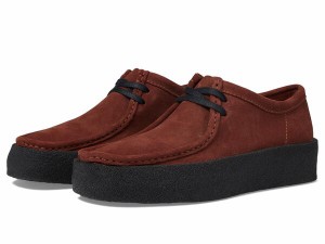 クラークス メンズ スニーカー シューズ Wallabee Cup Rust Suede