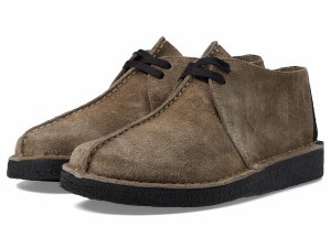 クラークス メンズ ブーツ・レインブーツ シューズ Desert Trek Dark Grey Suede