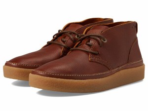 クラークス メンズ ブーツ・レインブーツ シューズ Oakpark Mid Tan Tumbled Lea