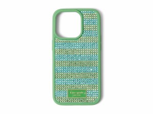 ケイトスペード レディース ＰＣ・モバイルギアケース アクセサリー Seaside Striped Sequin TPU iPhone 14 Pro Low Tide Multi