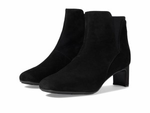 クラークス レディース ブーツ・レインブーツ シューズ Kyndall Faye Black Suede