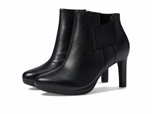 クラークス レディース ブーツ・レインブーツ シューズ Ambyr Rise Black Leather