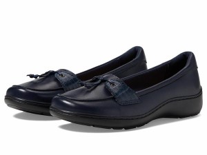 クラークス レディース サンダル シューズ Cora Haley Navy Leather