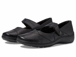 クラークス レディース サンダル シューズ Cora Gema Black Leather