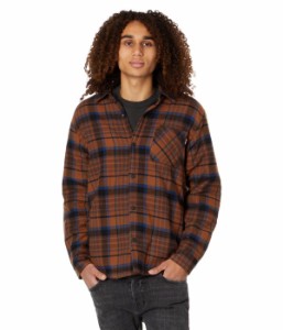 ハーレー メンズ コート アウター Portland Sherpa Lined Flannel Bronzed