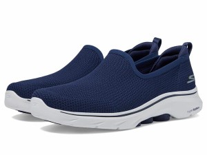 スケッチャーズ レディース スニーカー シューズ Go Walk 7 - Ivy Navy/White