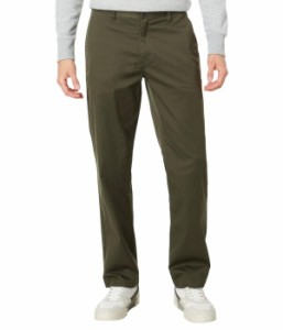 ボルコム メンズ カジュアルパンツ ボトムス Frickin Regular Stretch Chino Pants Squadron Green