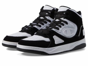 チャンピオン メンズ スニーカー シューズ Rezone Drill Hi White/Black