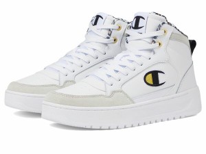 チャンピオン レディース スニーカー シューズ Drome Hi White/Gold/Chee