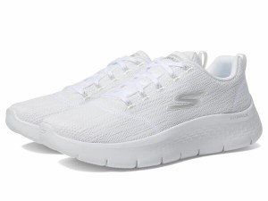 スケッチャーズ レディース スニーカー シューズ Go Walk Flex - Striking Look White/Silver