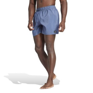 アディダス メンズ ハーフパンツ・ショーツ 水着 Solid CLX Short-Length Swim Shorts Preloved Ink/Wh