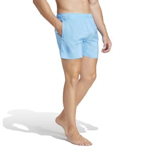 アディダス メンズ ハーフパンツ・ショーツ 水着 Solid CLX Classic-Length Swim Shorts Blue Burst/Blac