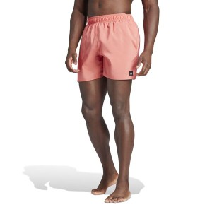 アディダス メンズ ハーフパンツ・ショーツ 水着 Solid CLX Short-Length Swim Shorts Preloved Scarle