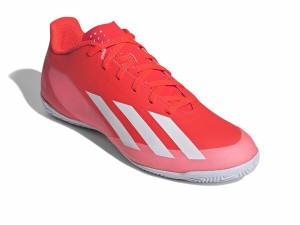 アディダス レディース スニーカー シューズ X Crazyfast Club Indoor Solar Red/White