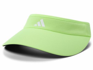 アディダス レディース 帽子 アクセサリー Wide Tour Visor Green Spark