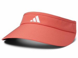 アディダス レディース 帽子 アクセサリー Wide Tour Visor Preloved Red