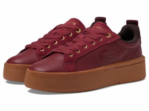 ラコステ レディース スニーカー シューズ Carnaby Plat 223 3 SFA Burgundy/Gum