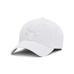 アンダーアーマー メンズ 帽子 アクセサリー Blitzing Hat White/White