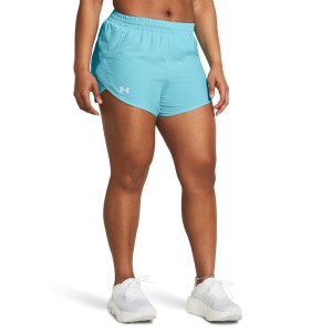 アンダーアーマー レディース ハーフパンツ・ショーツ ボトムス Fly By Shorts Sky Blue/Sky Bl