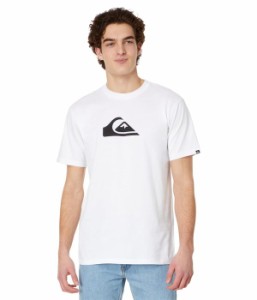 クイックシルバー メンズ シャツ トップス Comp Logo Shirt White