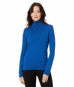 トミー ヒルフィガー レディース ニット・セーター アウター Solid Turtleneck Sweater True Blue