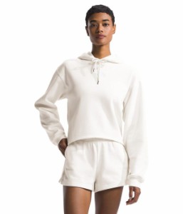 ノースフェイス レディース パーカー・スウェット アウター Evolution High-Low Hoodie White Dune