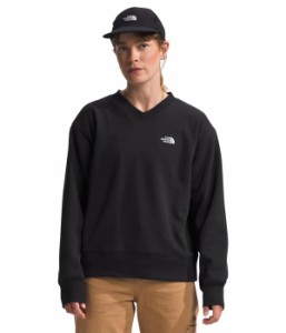 ノースフェイス レディース パーカー・スウェット アウター Evolution V-Neck Sweatshirt TNF Black