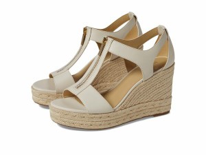 マイケルコース レディース サンダル シューズ Berkley Mid Wedge Light Cream