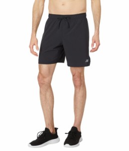 ニューバランス メンズ ハーフパンツ・ショーツ ボトムス New Balance Men's RC Short 7" Black