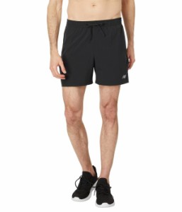 ニューバランス メンズ ハーフパンツ・ショーツ ボトムス New Balance Men's Sport Essentials Short 5" Black